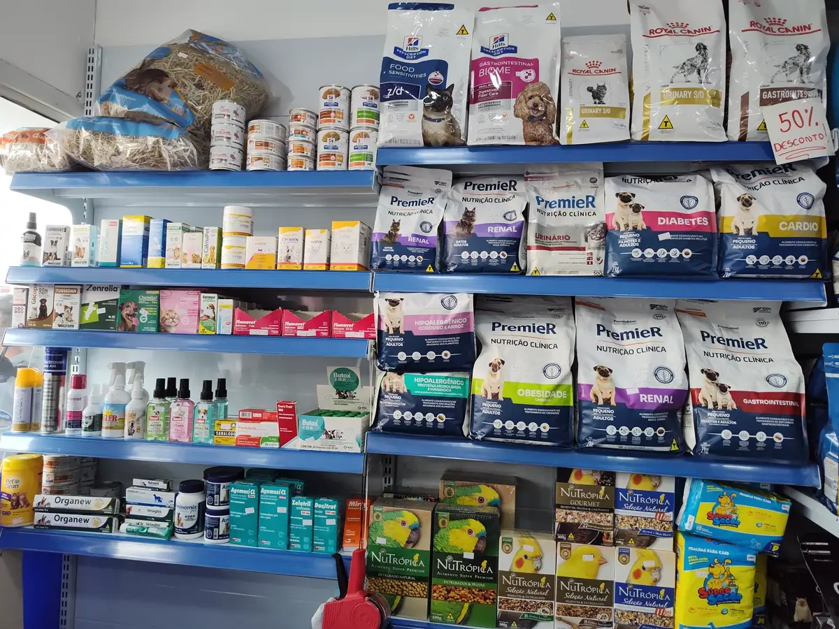 Linha de nutrição clínica e veterinária